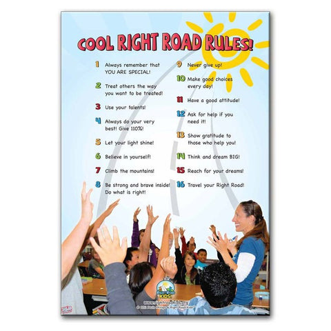 "Cool Right Road Rules!" Poster